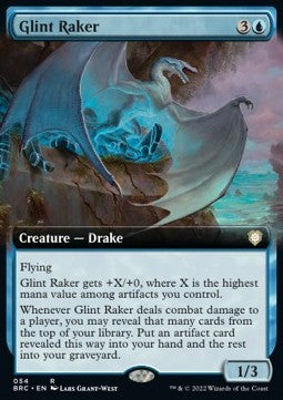 Glint Raker⁣ - Commander: The Brothers' War: Extras⁣ (Rare)⁣ [54]