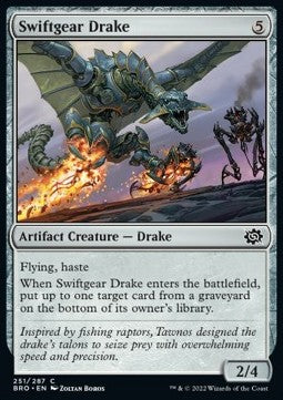 Swiftgear Drake⁣ - The Brothers' War⁣ (Common)⁣ [251]