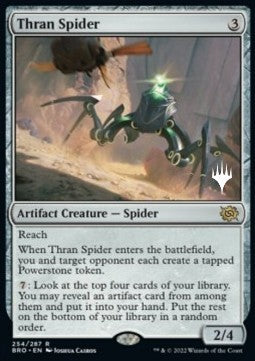 Thran Spider (V.2)⁣ - The Brothers' War: Promos⁣ (Rare)⁣ [254]