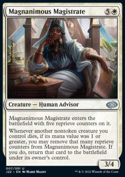 Magnanimous Magistrate⁣ - Jumpstart 2022⁣ (Uncommon)⁣ [7]