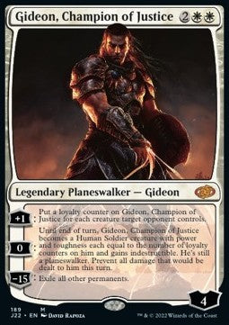 Gideon, Champion of Justice⁣ - Jumpstart 2022⁣ (Mythic)⁣ [189]