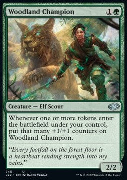 Woodland Champion⁣ - Jumpstart 2022⁣ (Uncommon)⁣ [745]