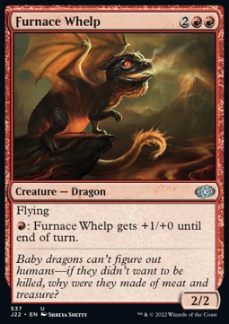 Furnace Whelp⁣ - Jumpstart 2022⁣ (Uncommon)⁣ [537]