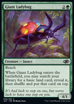 Giant Ladybug⁣ - Jumpstart 2022⁣ (Common)⁣ [39]