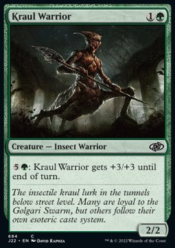 Kraul Warrior⁣ - Jumpstart 2022⁣ (Common)⁣ [684]