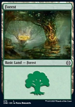 Forest⁣ - Phyrexia: All Will Be One: Extras⁣ (Land)⁣ [276]