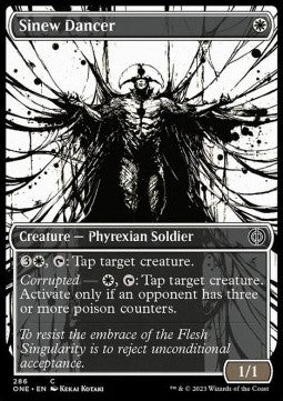 Sinew Dancer (V.1)⁣ - Phyrexia: All Will Be One: Extras⁣ (Common)⁣ [286]