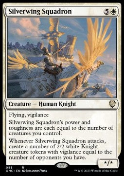 Silverwing Squadron⁣ - Commander: Phyrexia: All Will Be One⁣ (Rare)⁣ [88]