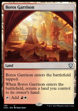 Boros Garrison⁣ - Commander: Phyrexia: All Will Be One⁣ (Uncommon)⁣ [146]