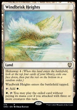 Windbrisk Heights⁣ - Commander: Phyrexia: All Will Be One⁣ (Rare)⁣ [174]