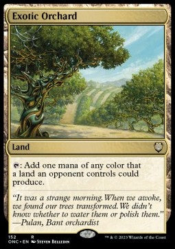 Exotic Orchard⁣ - Commander: Phyrexia: All Will Be One⁣ (Rare)⁣ [152]