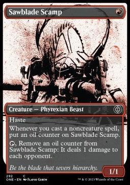 Sawblade Scamp (V.1)⁣ - Phyrexia: All Will Be One: Extras⁣ (Common)⁣ [292]