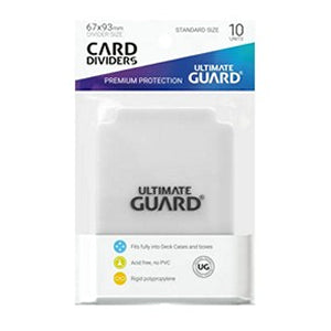 10 Ultimate Guard Dividers (Transparent)