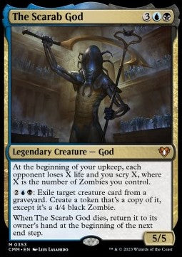 The Scarab God⁣ - Commander Masters⁣ (Mythic)⁣ [353]