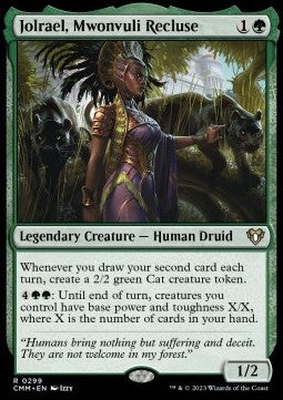 Jolrael, Mwonvuli Recluse⁣ - Commander Masters⁣ (Rare)⁣ [299]