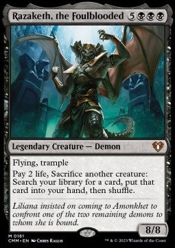 Razaketh, the Foulblooded⁣ - Commander Masters⁣ (Mythic)⁣ [181]