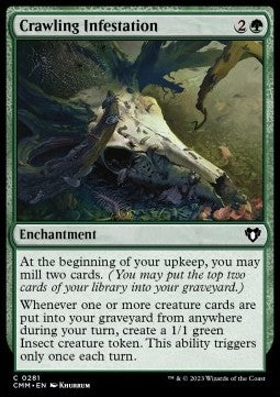 Crawling Infestation⁣ - Commander Masters⁣ (Common)⁣ [281]