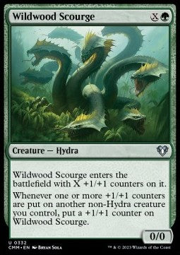 Wildwood Scourge⁣ - Commander Masters⁣ (Uncommon)⁣ [332]