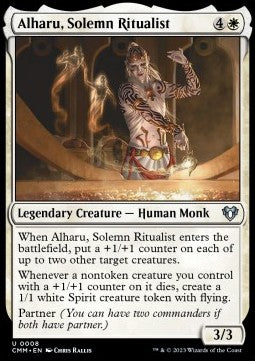 Alharu, Solemn Ritualist⁣ - Commander Masters⁣ (Uncommon)⁣ [8]