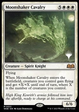 Moonshaker Cavalry (V.2)⁣ - Wilds of Eldraine: Promos⁣ (Mythic)⁣ [21]