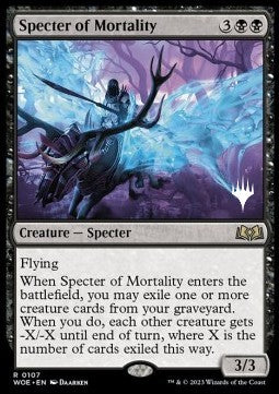 Specter of Mortality (V.2)⁣ - Wilds of Eldraine: Promos⁣ (Rare)⁣ [107]