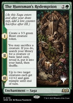 The Huntsman's Redemption (V.2)⁣ - Wilds of Eldraine: Promos⁣ (Rare)⁣ [176]