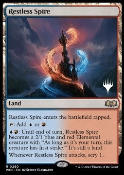 Restless Spire (V.2)⁣ - Wilds of Eldraine: Promos⁣ (Rare)⁣ [260]