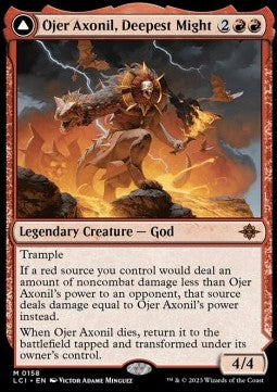 Ojer Axonil, Deepest Might // Temple of Power⁣ - The Lost Caverns of Ixalan⁣ (Mythic)⁣ [158]