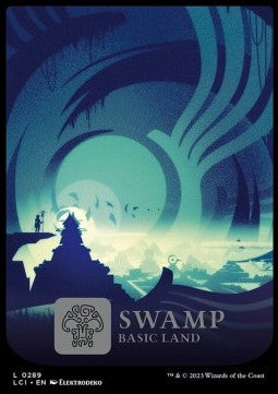 Swamp (V.1)⁣ - The Lost Caverns of Ixalan⁣ (Land)⁣ [289]