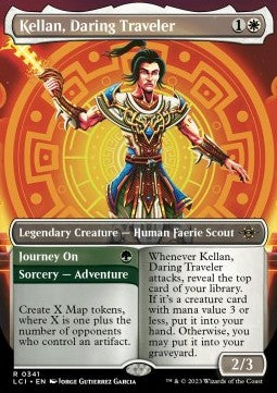 Kellan, Daring Traveler // Journey On⁣ - The Lost Caverns of Ixalan: Extras⁣ (Rare)⁣ [341]