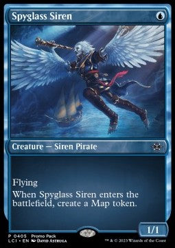 Spyglass Siren⁣ - The Lost Caverns of Ixalan: Promos⁣ (Uncommon)⁣ [405]