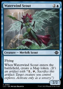 Waterwind Scout⁣ - The Lost Caverns of Ixalan⁣ (Common)⁣ [84]