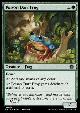 Poison Dart Frog⁣ - The Lost Caverns of Ixalan⁣ (Common)⁣ [207]