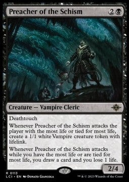 Preacher of the Schism⁣ - The Lost Caverns of Ixalan⁣ (Rare)⁣ [113]