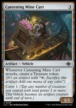 Careening Mine Cart⁣ - The Lost Caverns of Ixalan⁣ (Uncommon)⁣ [247]