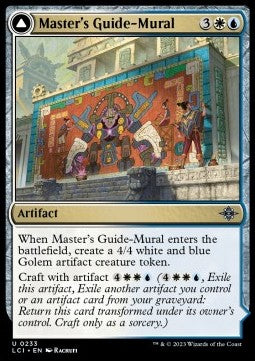 Master's Guide-Mural // Master's Manufactory⁣ - The Lost Caverns of Ixalan⁣ (Uncommon)⁣ [233]