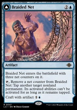 Braided Net // Braided Quipu⁣ - The Lost Caverns of Ixalan⁣ (Rare)⁣ [47]