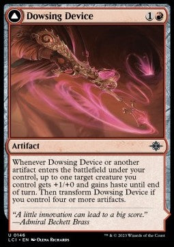 Dowsing Device // Geode Grotto⁣ - The Lost Caverns of Ixalan⁣ (Uncommon)⁣ [146]