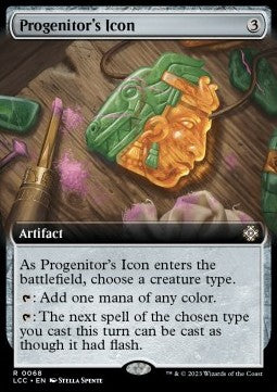 Progenitor's Icon⁣ - Commander: The Lost Caverns of Ixalan: Extras⁣ (Rare)⁣ [68]