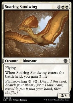 Soaring Sandwing⁣ - The Lost Caverns of Ixalan⁣ (Common)⁣ [35]