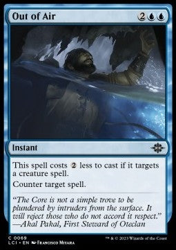 Out of Air⁣ - The Lost Caverns of Ixalan⁣ (Common)⁣ [69]