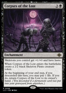 Corpses of the Lost⁣ - The Lost Caverns of Ixalan⁣ (Rare)⁣ [98]