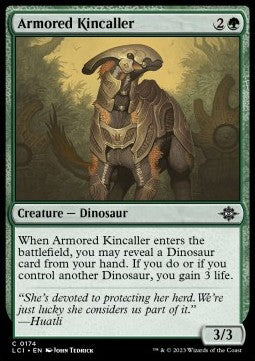 Armored Kincaller⁣ - The Lost Caverns of Ixalan⁣ (Common)⁣ [174]