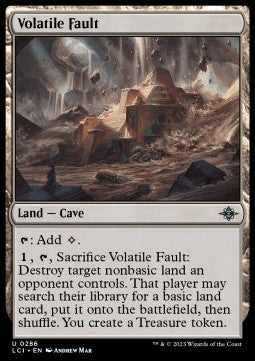 Volatile Fault⁣ - The Lost Caverns of Ixalan⁣ (Uncommon)⁣ [286]