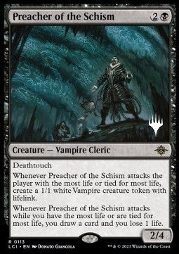 Preacher of the Schism (V.2)⁣ - The Lost Caverns of Ixalan: Promos⁣ (Rare)⁣ [113]