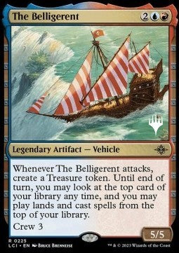 The Belligerent (V.2)⁣ - The Lost Caverns of Ixalan: Promos⁣ (Rare)⁣ [225]