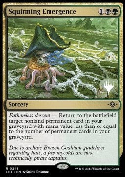 Squirming Emergence (V.2)⁣ - The Lost Caverns of Ixalan: Promos⁣ (Rare)⁣ [241]