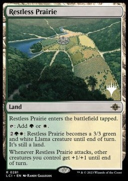 Restless Prairie (V.2)⁣ - The Lost Caverns of Ixalan: Promos⁣ (Rare)⁣ [281]