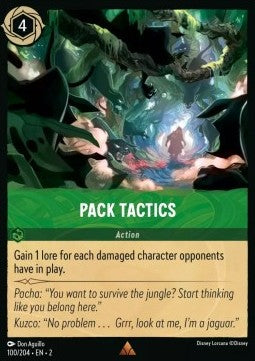 Pack Tactics⁣ - Rise of the Floodborn⁣ (Rare)⁣ [100]