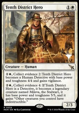 Tenth District Hero (V.2)⁣ - Murders at Karlov Manor: Promos⁣ (Rare)⁣ [34]